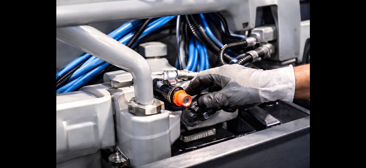 Hydraulic component inspection